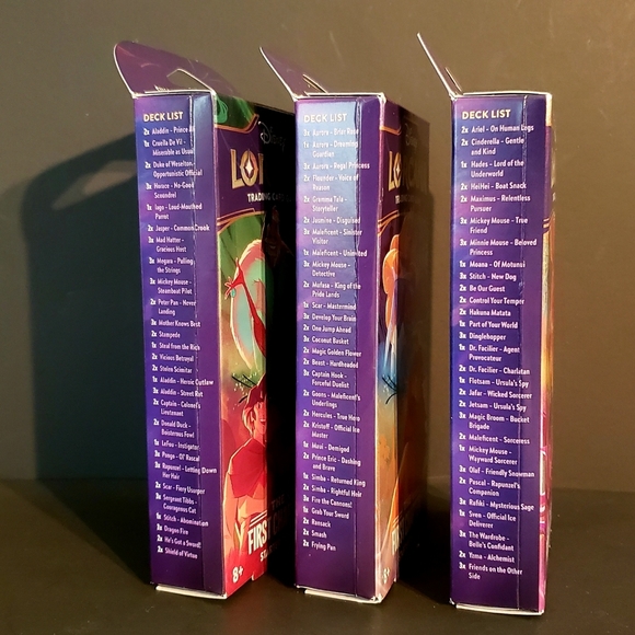 *IN HAND* (3) Disney Lorcana Starter Decks The First Chapter - BRAND NEW - Picture 7 of 7